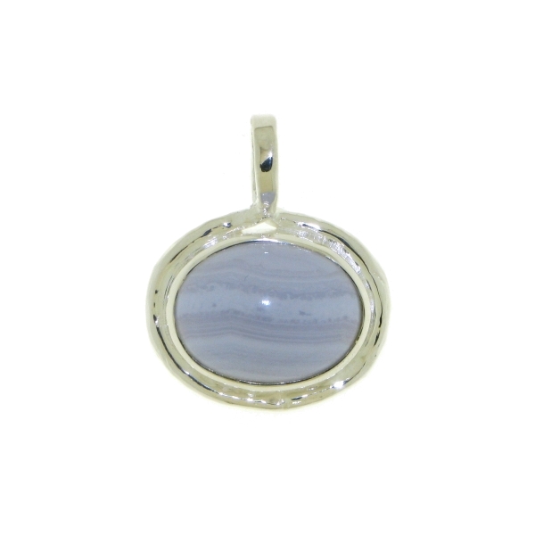 Blue Laced Agate Pendant model P6-032